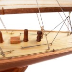 Y025F Enterprise Medium L60 (Fully Assembled) Y025 Enterprises Sm Sailboat Model America Cup L06.jpg